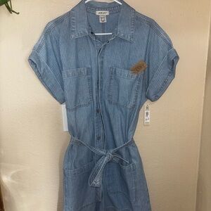 Ariat Light Blue Denim Romper